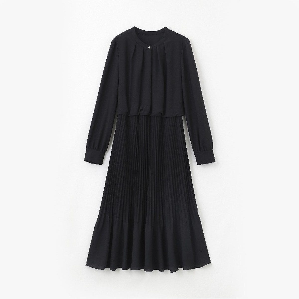 しまむらのシフォンジョーゼットワンピース（maki）