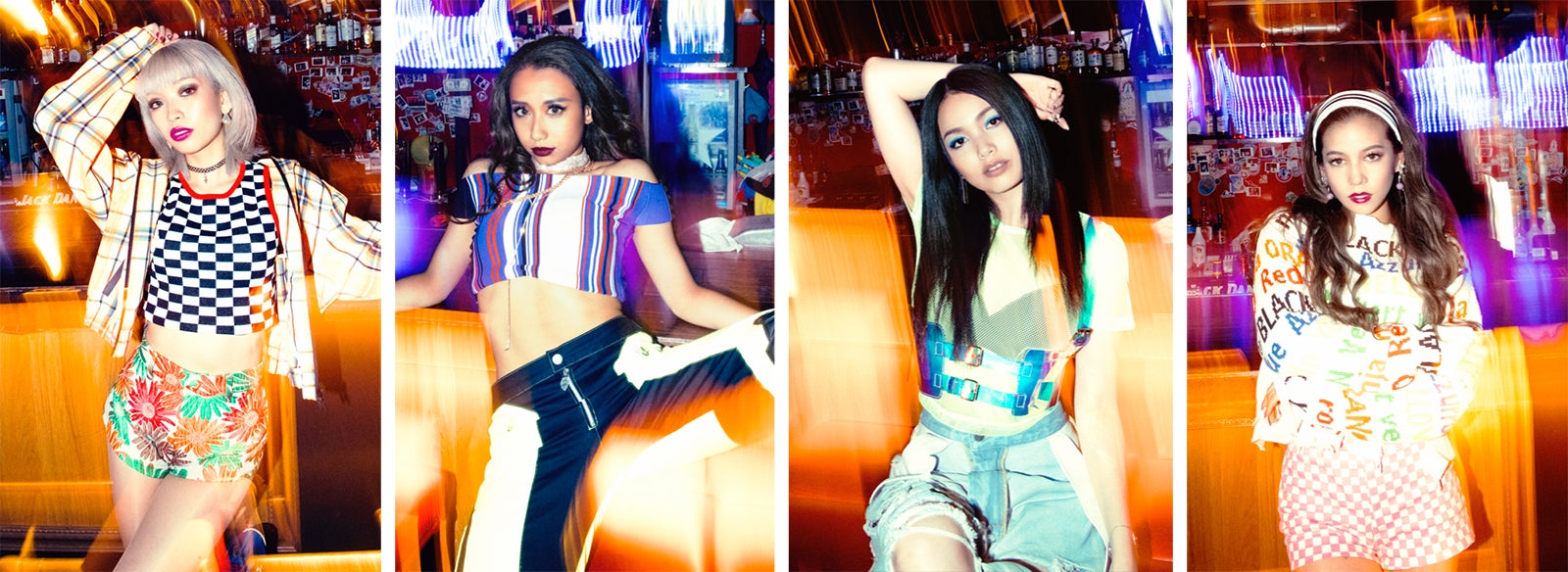 BananaLemon（左から）Nadia、Saarah、R!NO、Mizuki （提供画像）