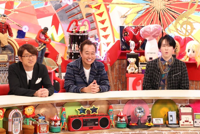 大竹一樹、三村マサカズ、宮舘涼太(C)フジテレビ