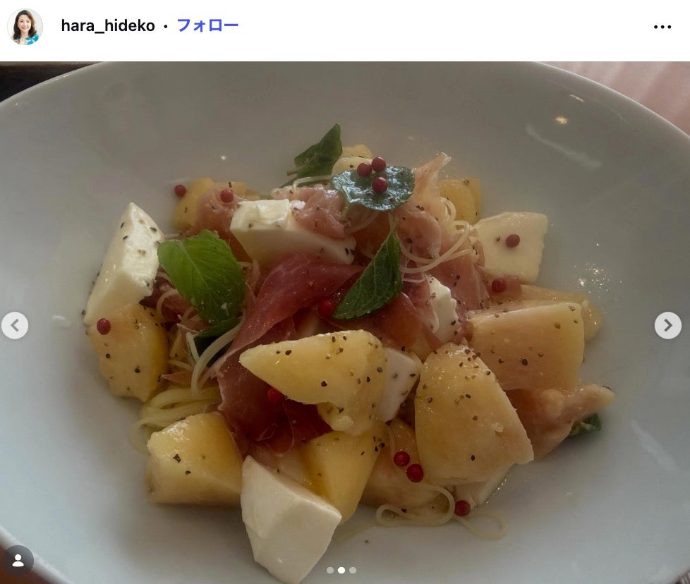 原日出子Instagramより