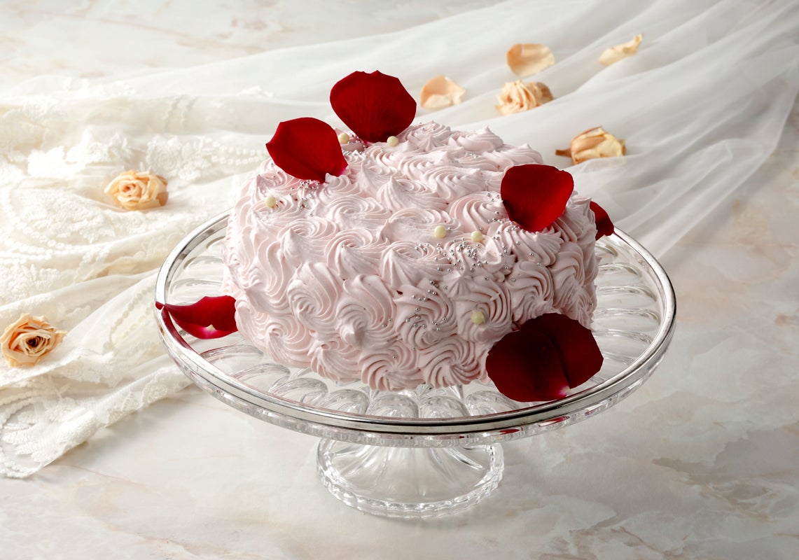 薔薇風味のショートケーキ／画像提供：横浜ベイシェラトン ホテル＆タワーズ