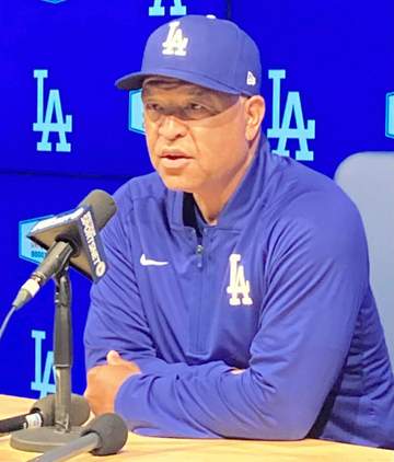 ロバーツ監督 打者・大谷翔平は2日間休養でも「いい感触が途切れるとは思っていない」理由も説明 もう一つの狙いも「テオをDHで負担を軽くして」