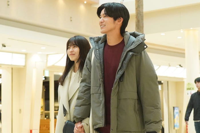 有村架純、目黒蓮「海のはじまり」第9話より(C)フジテレビ