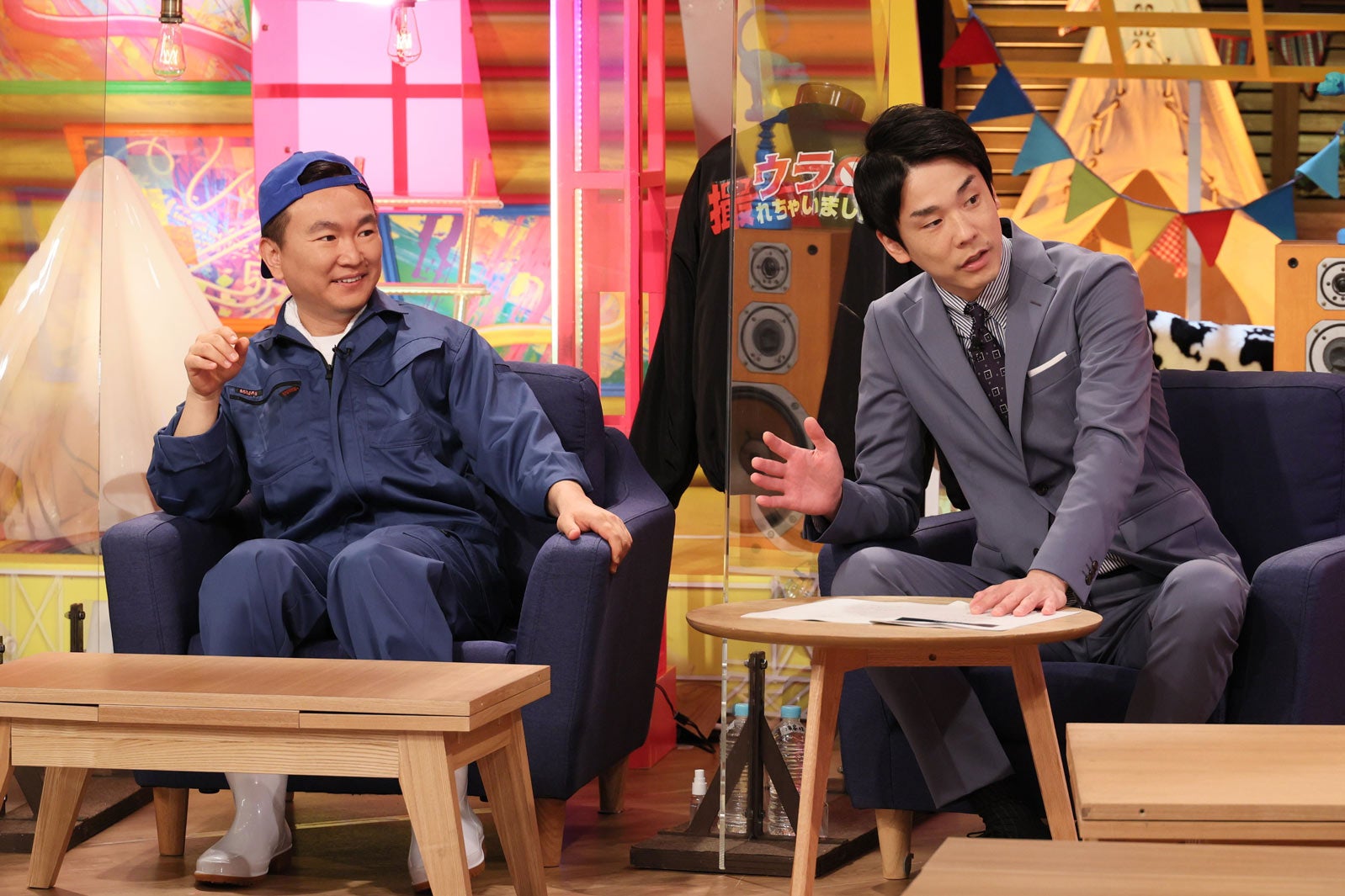 かまいたち（山内健司、濱家隆一）（C）テレビ朝日