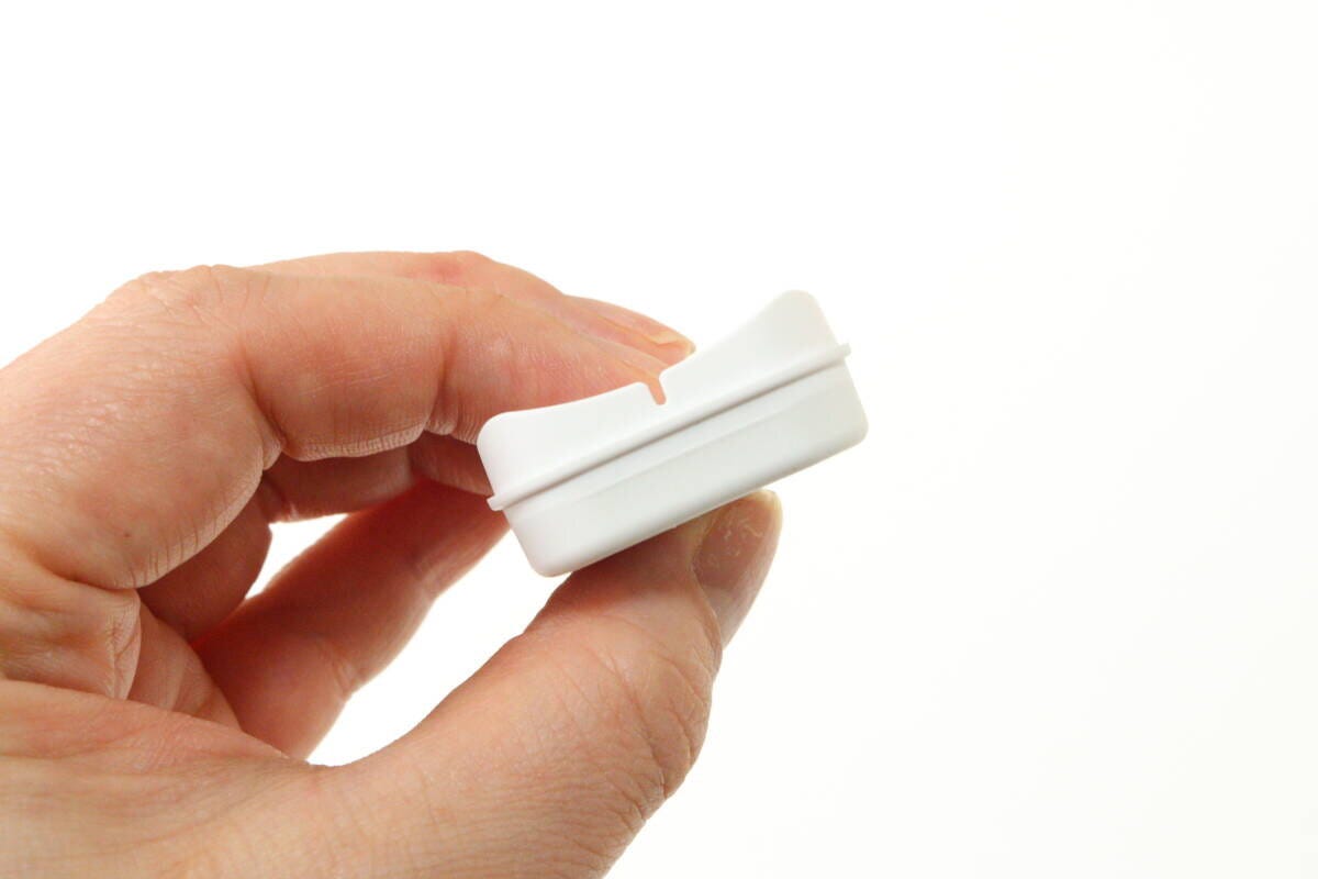 セリアの石けんホルダーの側面