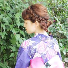 ボブ必見 浴衣に合う髪型アレンジ 簡単にできる髪型はこれ モデルプレス ボブ必見 浴衣に合う髪型アレンジ 簡単にできる髪型はこれ モデルプレス