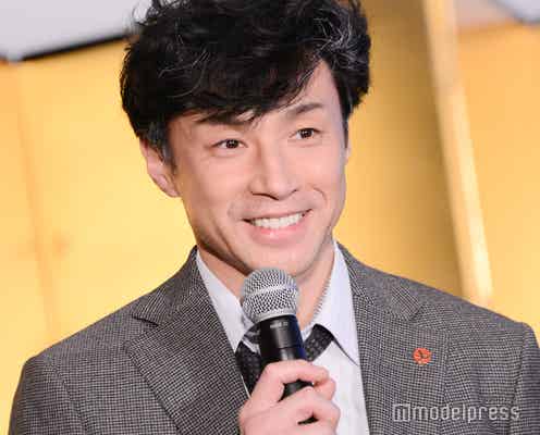 東山紀之、フジテレビ会見に駆けつける Sexy Zone中島健人と共演で「ジャニーズの繁栄に力を尽くしたい」