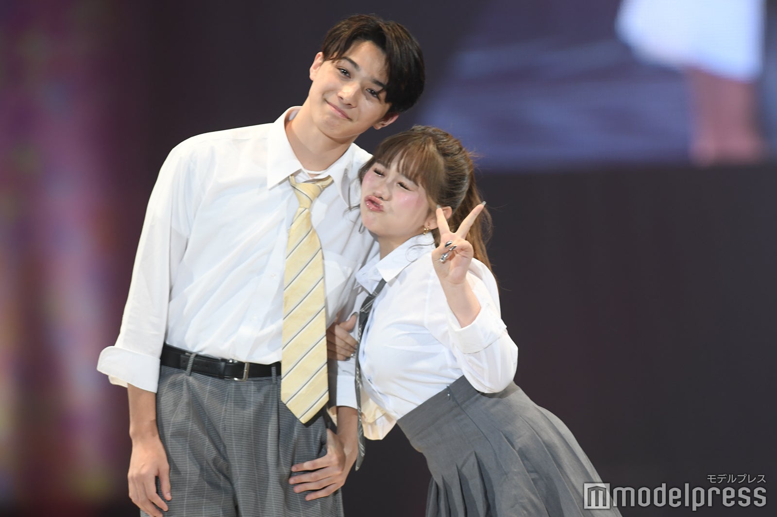 ケイト・アレックス、中島結音「今日、好きになりました。」ステージ（C）モデルプレス