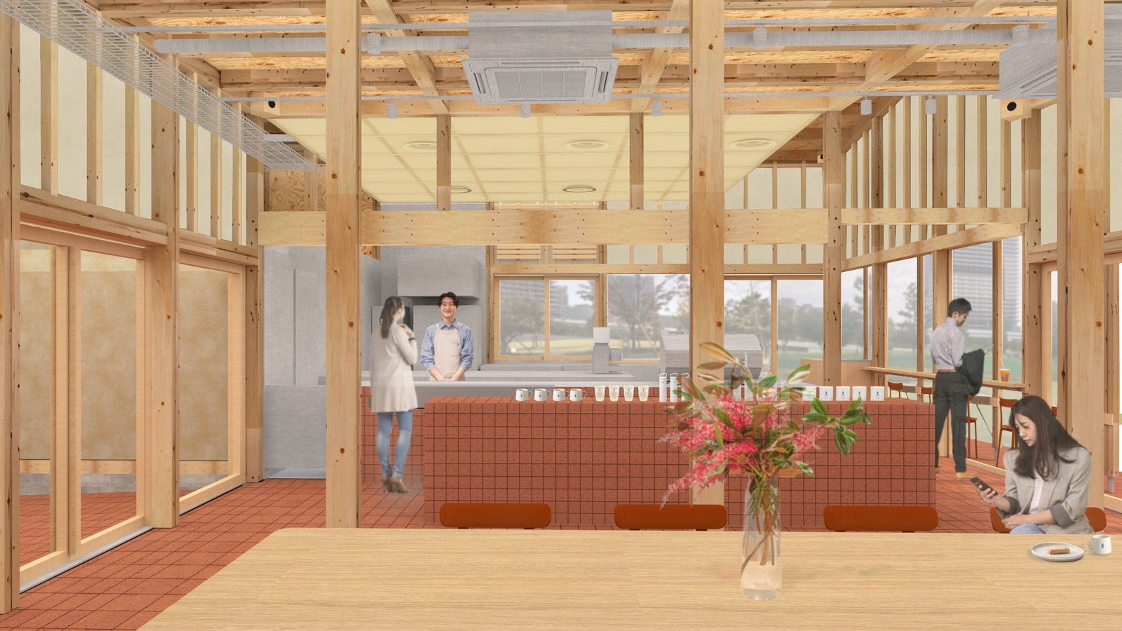 ブルーボトルコーヒー 豊洲パークカフェ／提供画像