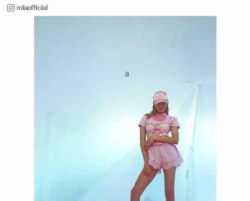 ローラ、ショーパン圧巻美脚に驚愕の声「脚なが!」「同じ人間とは思えない」