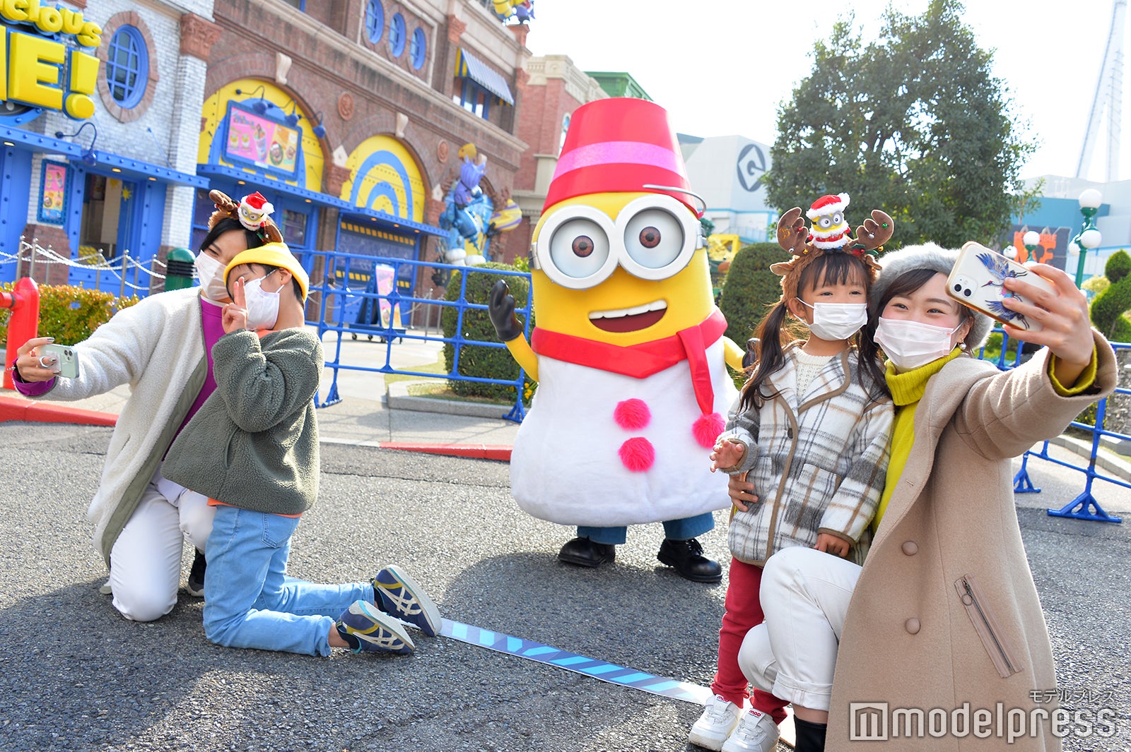 「ミニオン・ハチャメチャ・グリーティング」の様子（C）モデルプレス