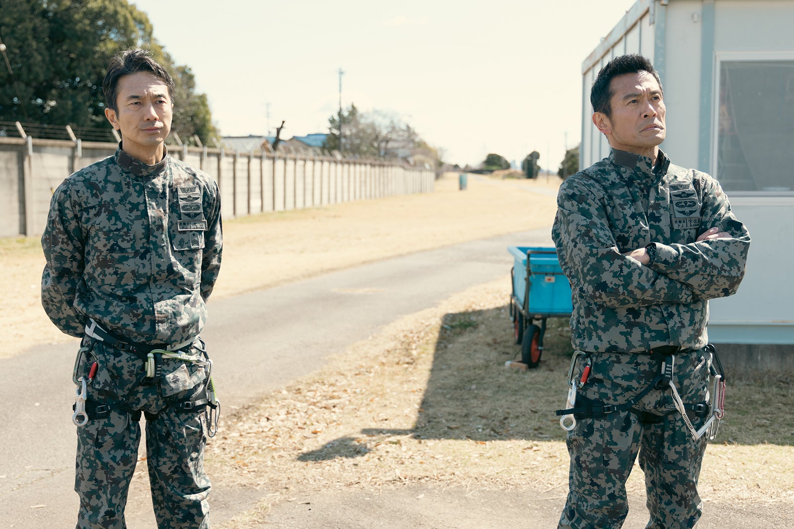 眞島秀和、内野聖陽「PJ ～航空救難団～」第1話（C）テレビ朝日