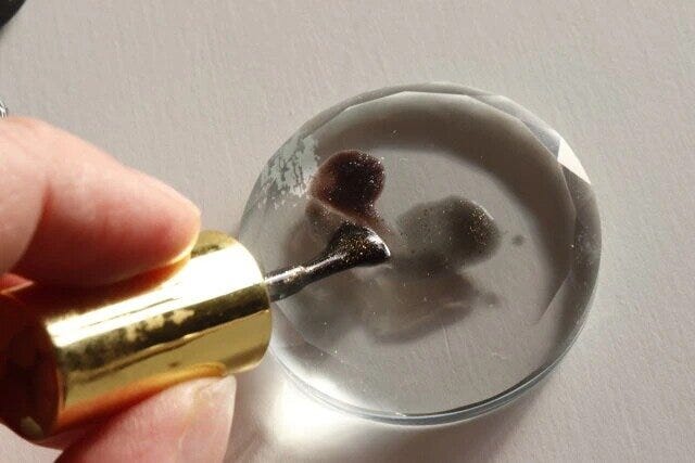 ダイソー ガラスジェルネイルパレット ダイソー ガラスジェルネイルパレット