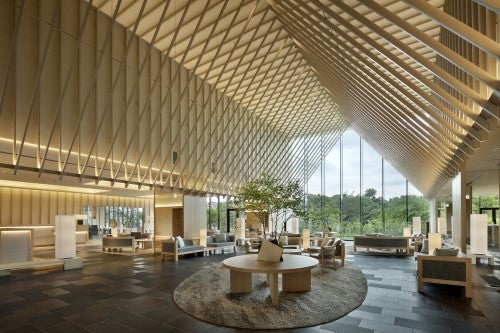 ロビー／画像提供：立飛ホスピタリティマネジメント