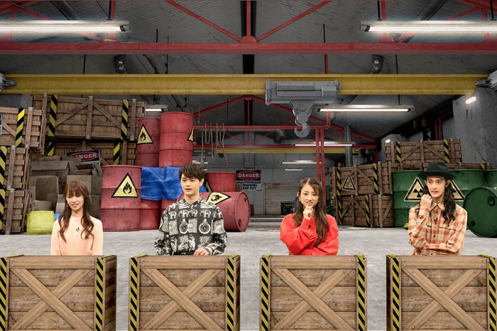 深田恭子、瀬戸康史、小沢真珠、栗原類 (C)フジテレビ