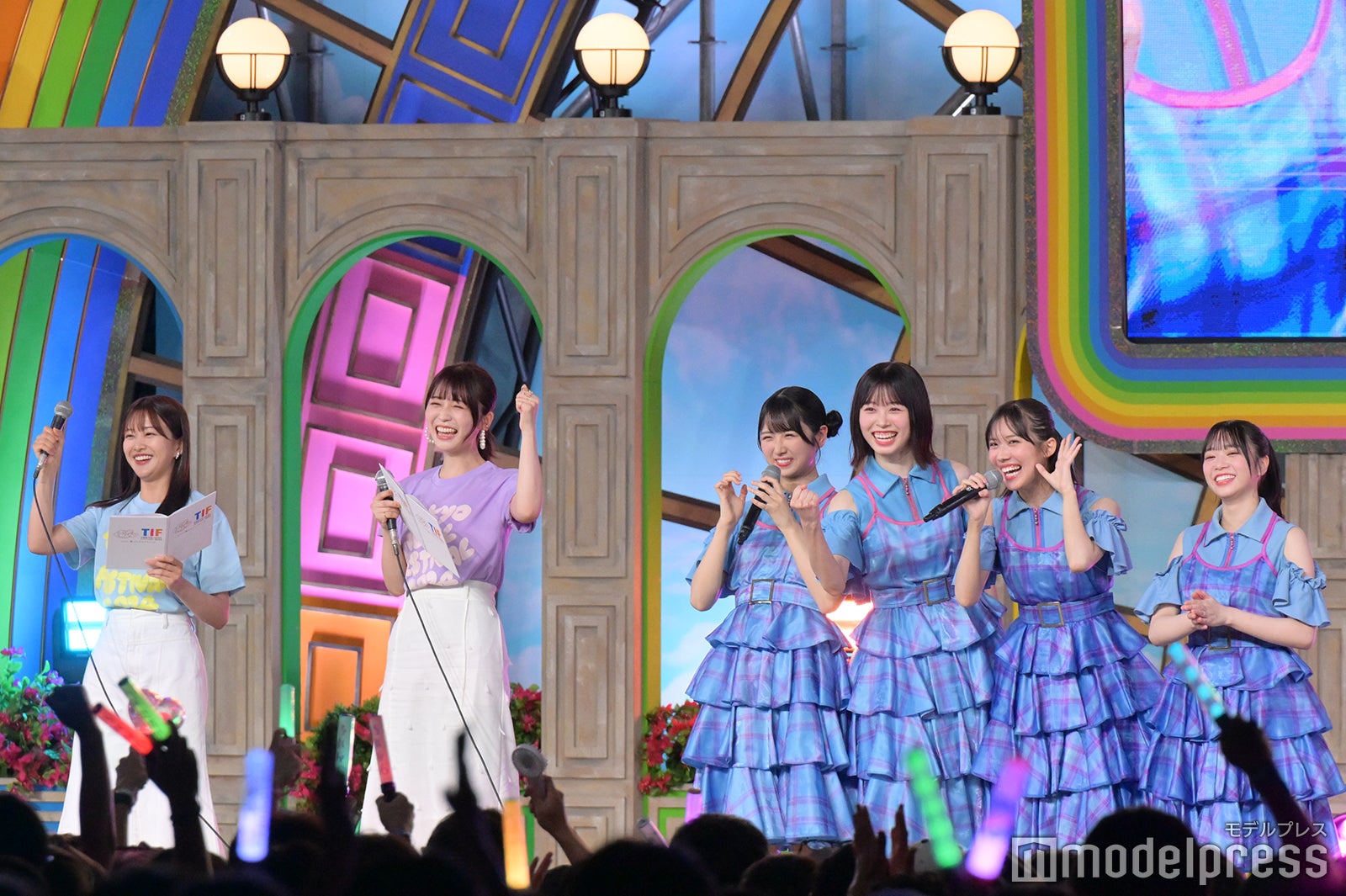 原田葵、長濱ねる、日向坂46三期生（C）モデルプレス