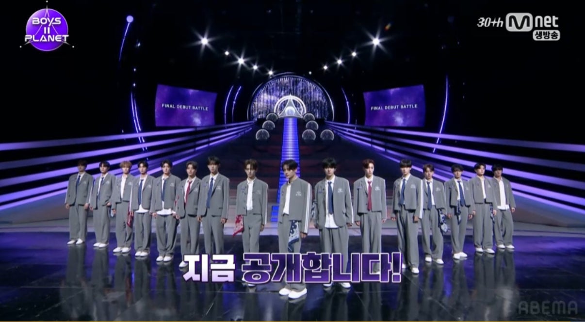 「BOYSⅡPLANET」ファイナルの様子（C）CJ ENM. All Rights Reserved.