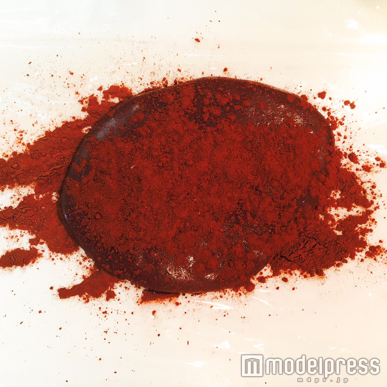 ココアパウダーをまぶして／画像提供：柏原歩