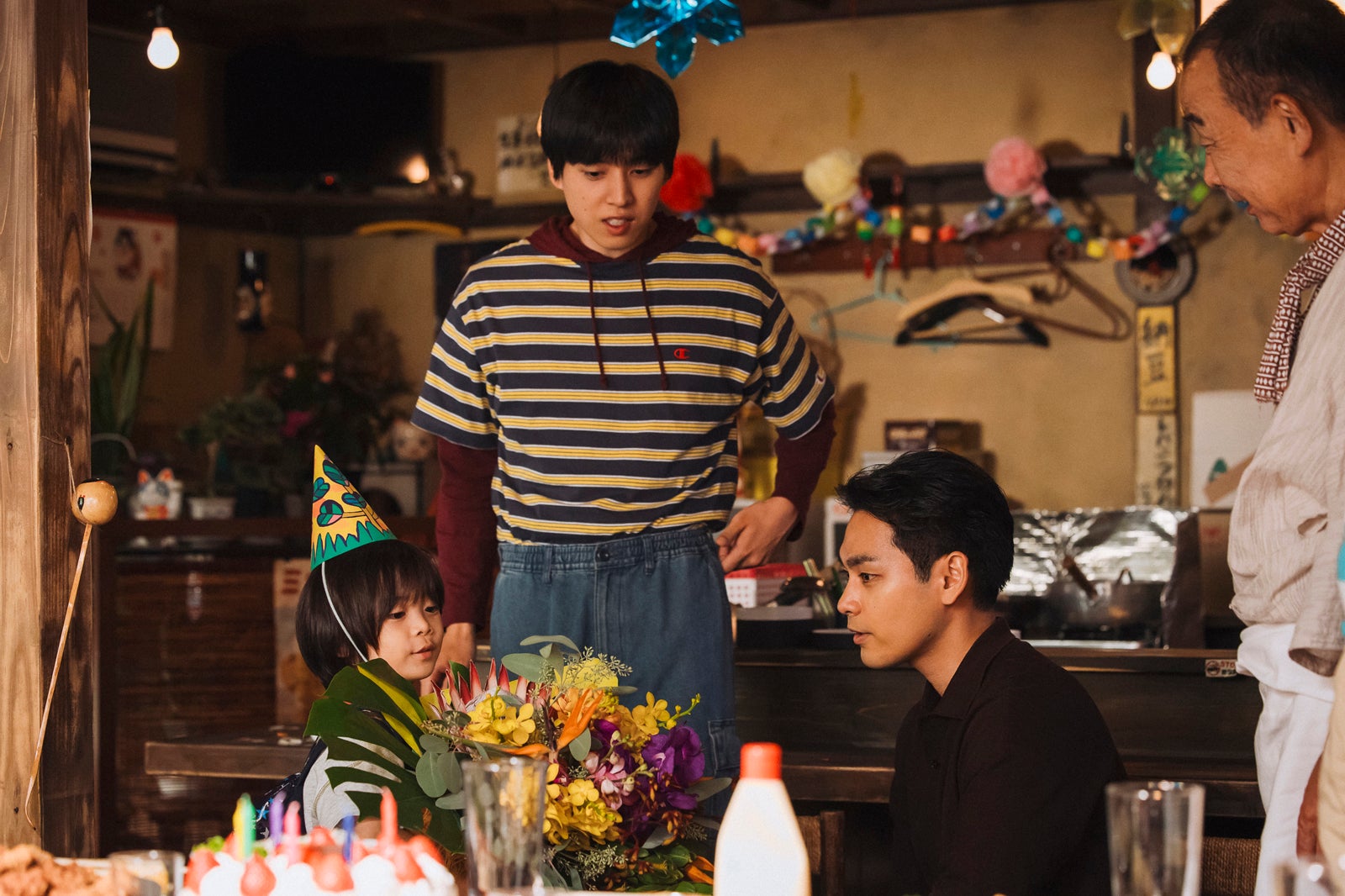 佐藤大空、坂東龍汰、柳楽優弥「ライオンの隠れ家」第4話（C）TBS