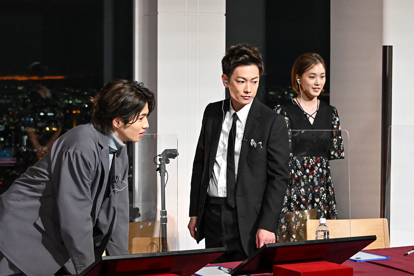 志尊淳、佐藤健、本田翼（C）TBS