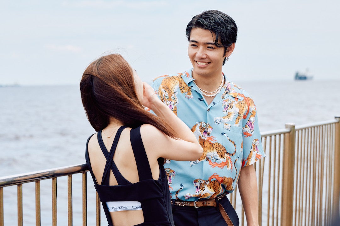 新野尾七奈、鈴々木響「オオカミちゃんとオオカミくんには騙されない」第4話（C）AbemaTV, Inc.