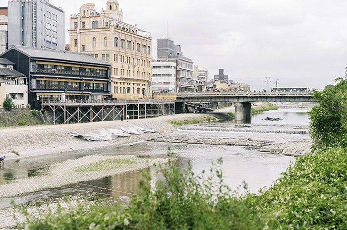 京都の町並み（提供写真）