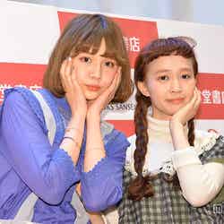 「mer」モデル・柴田紗希（右）＆村田倫子（左）、今春注目のファッション＆メイクを明かす【モデルプレス】