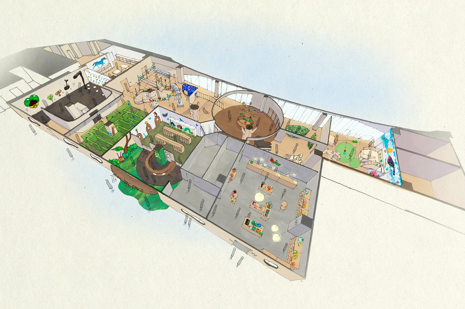 「PLAY! PARK ERIC CARLE」“日本初”はらぺこあおむし作者の思いを継ぐ屋内プレイパーク