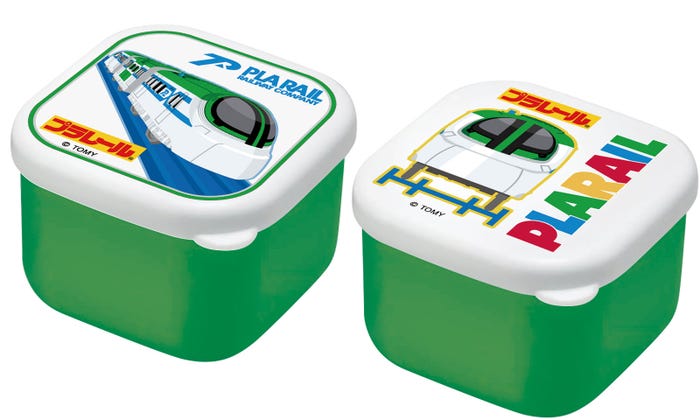 08 プラレール ミニシール容器(2個組)(提供画像)