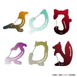 アクリルカラビナ(全6種)税込990円(C)古舘春一/集英社・「ハイキュー!!」製作委員会