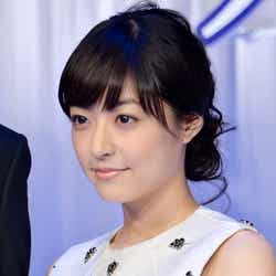 映画「永遠の0」完成報告会に出席した井上真央