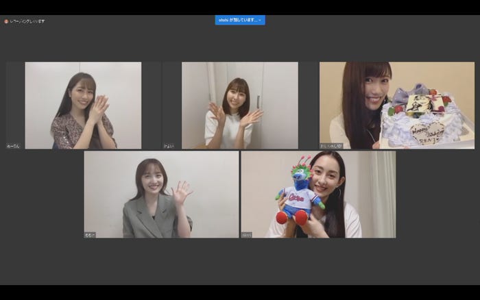 (上段左から)佐々木彩夏、玉井詩織、高城れに、(下段左から)百田夏菜子、早見あかり(提供写真)