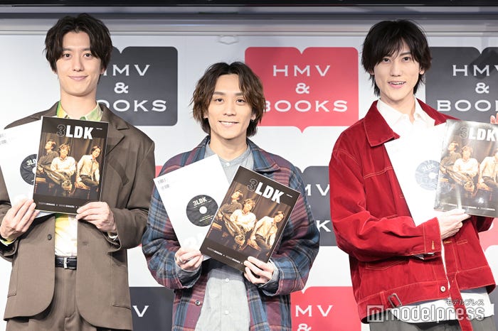 3LDK/(左から)水田航生、平間壮一、植原卓也(C)モデルプレス