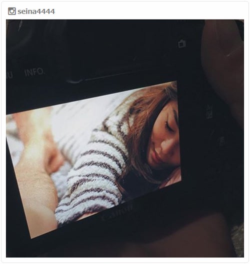 テラハカップル島袋聖南、伊東大輝撮影の寝顔ショット公開　変わらぬラブラブな姿に反響