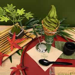 抹茶ソフトクリームセット/画像提供:エクシオジャパン