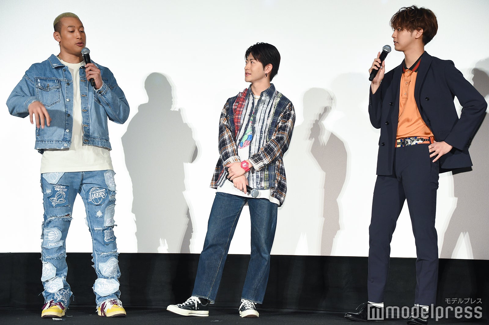 関口メンディー、佐野玲於、片寄涼太 （C）モデルプレス