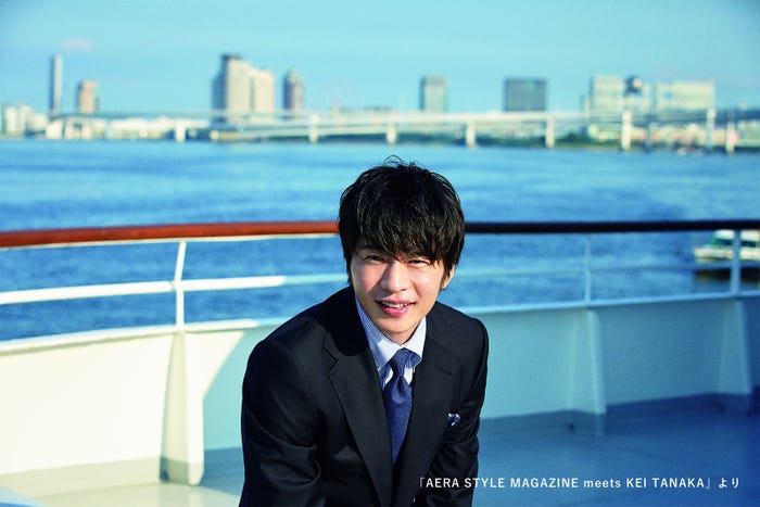 田中圭「AERA STYLE MAGAZINE meets KEI TANAKA」(1月15日発売、朝日新聞出版刊)/提供写真