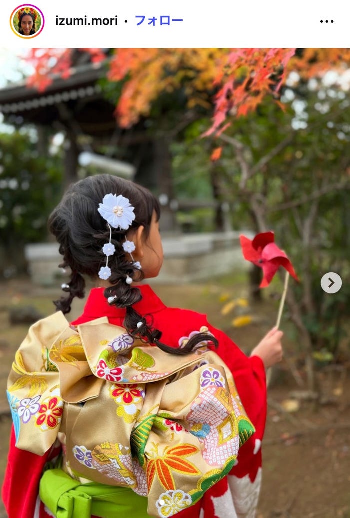 森泉Instagramより