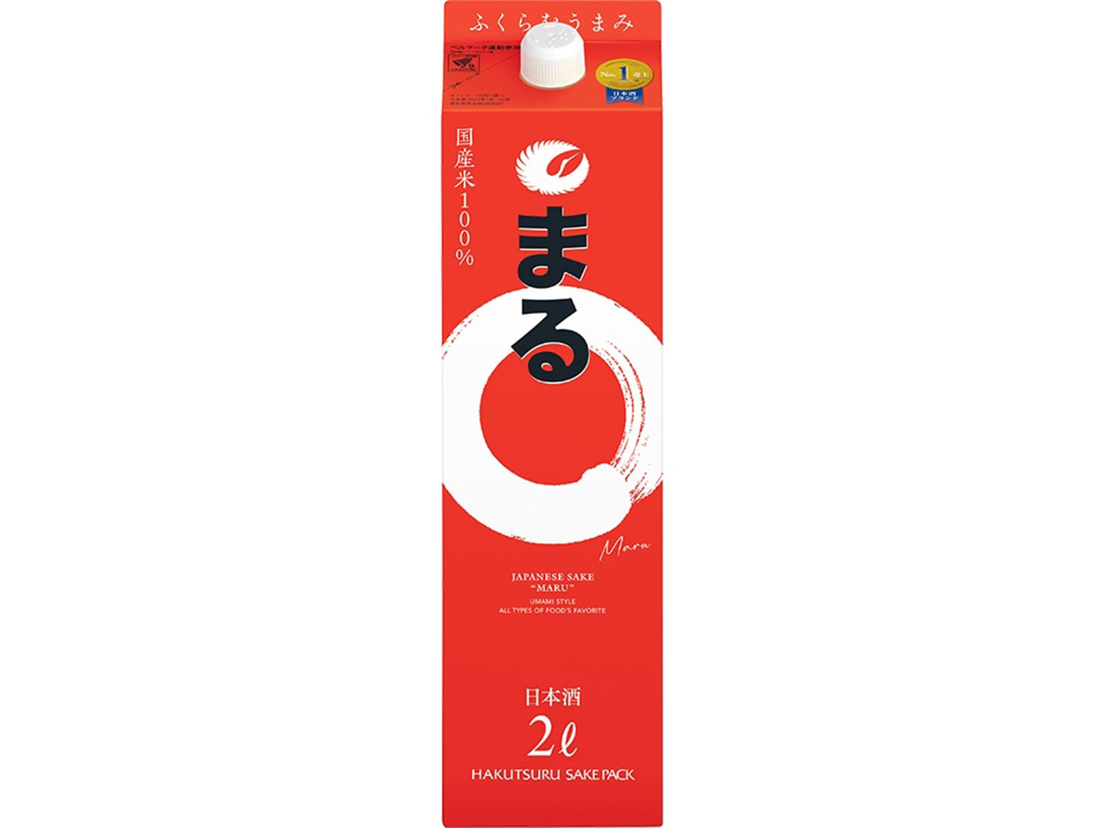 1位は「まる サケパック 2L」 ※画像：白鶴酒造 公式Webサイト