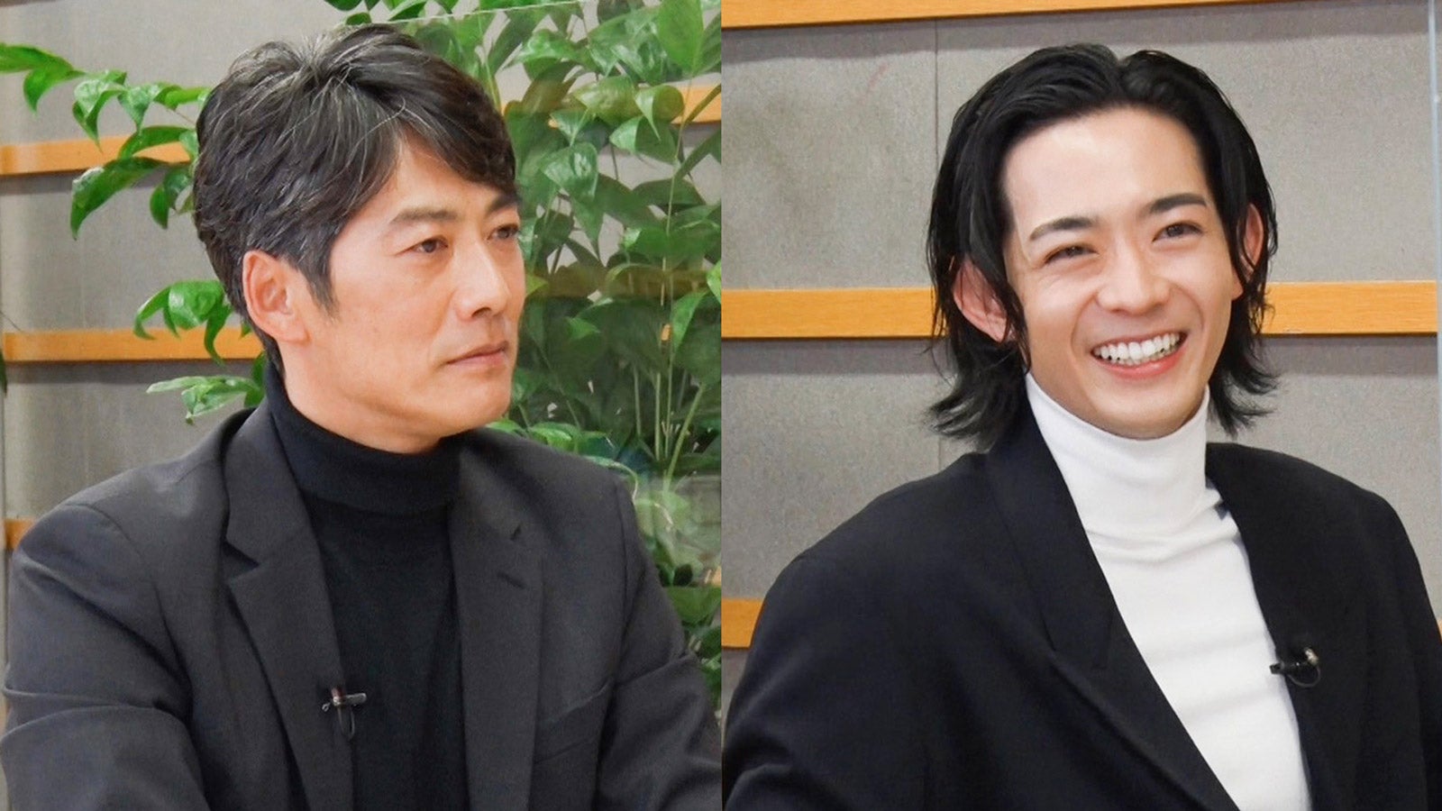 反町隆史、竜星涼（C）フジテレビ