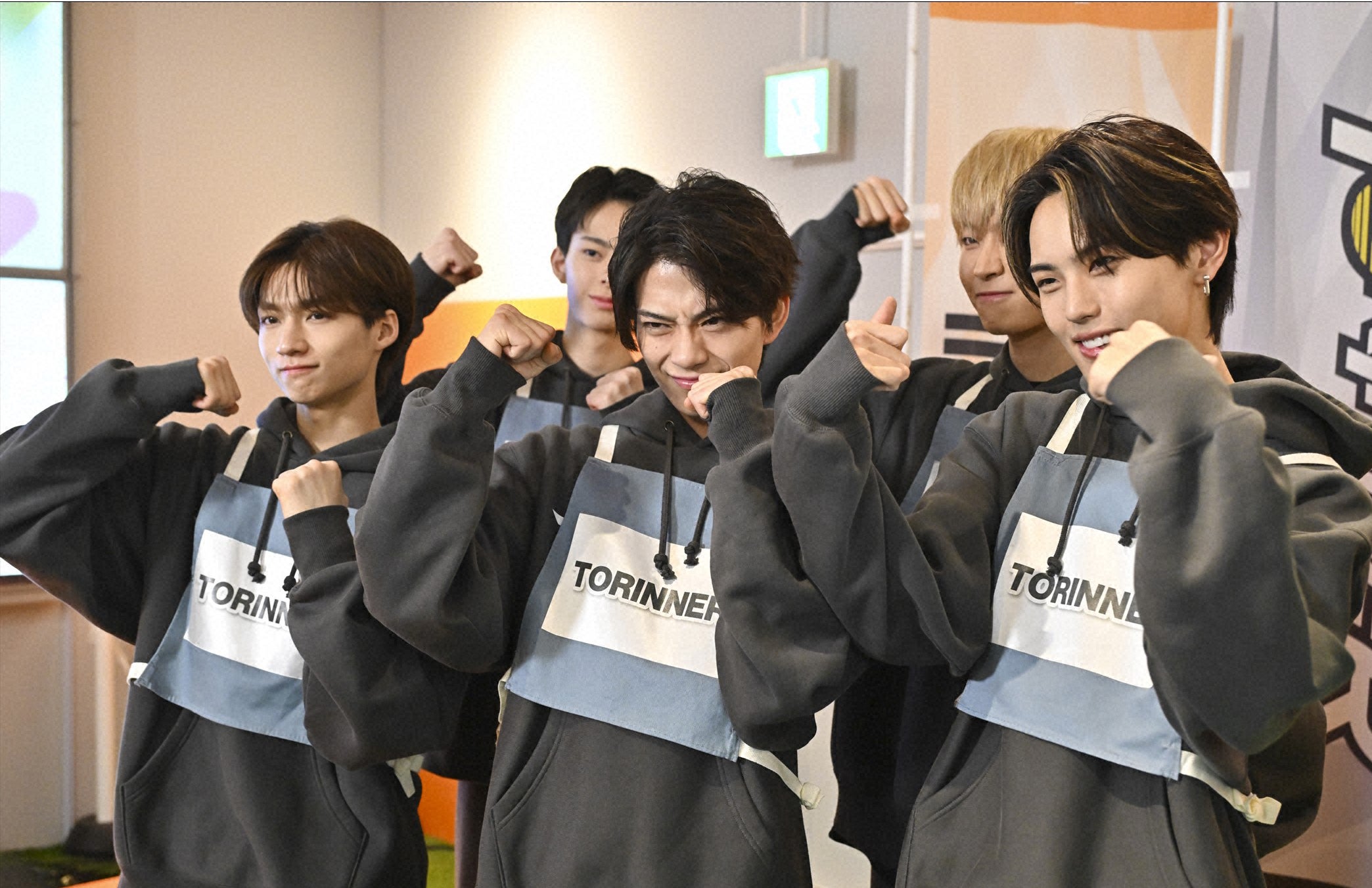 （左上から）松瀬太虹、HOJIN（左下から）志賀李玖、岩瀬洋志、ISAAC「DREAM STAGE」第4話（C）TBS