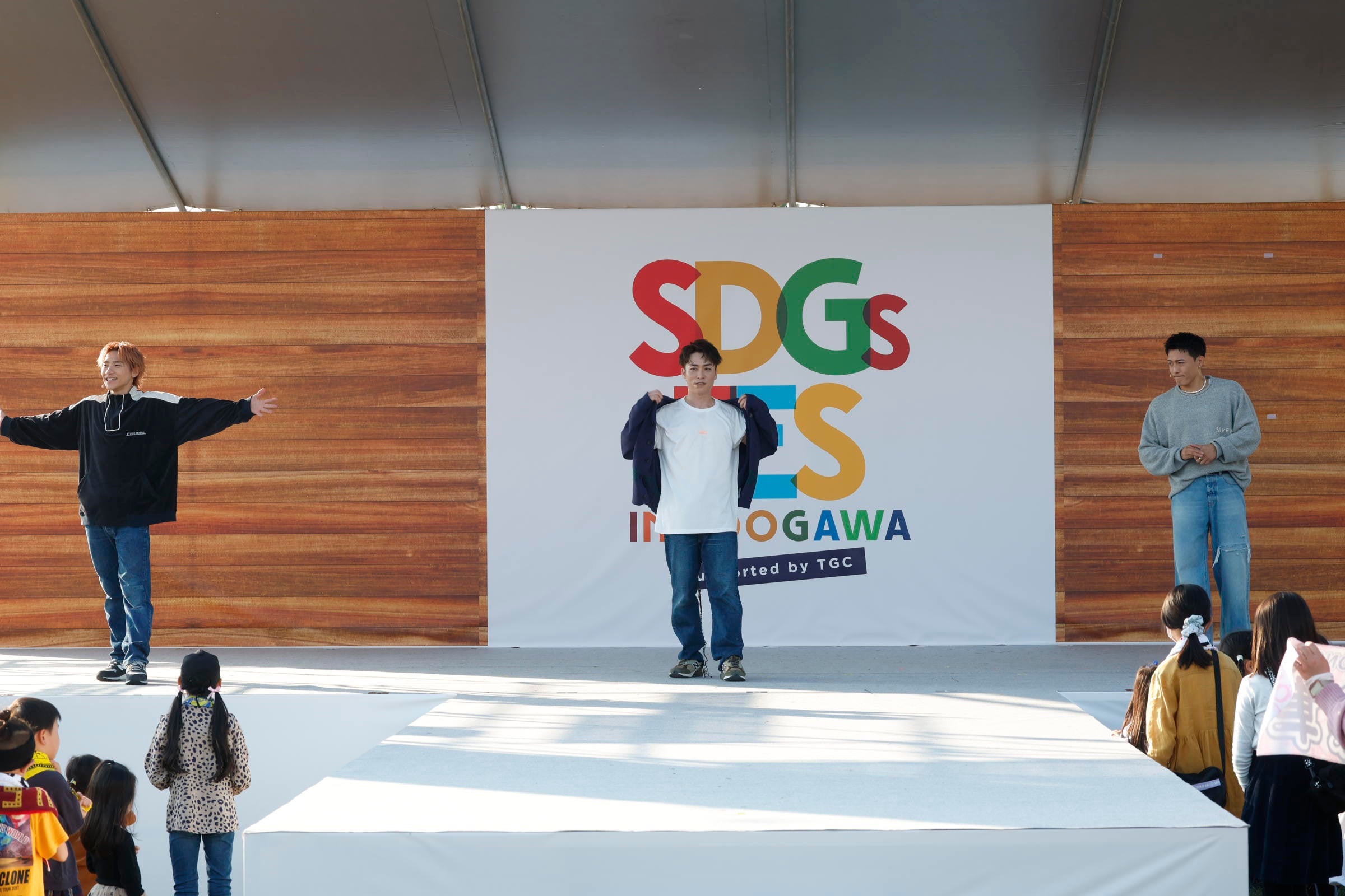 「EXILE TETSUYA with EXPG」の様子（C）SDGs FES in EDOGAWA 2023