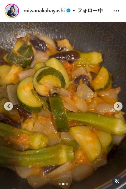 中林美和Instagramより
