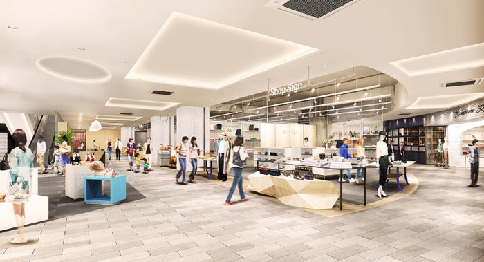 2階店内イメージ／画像提供：OPA