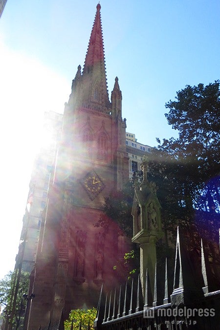 ニューヨークは大都会の中に教会がたくさん