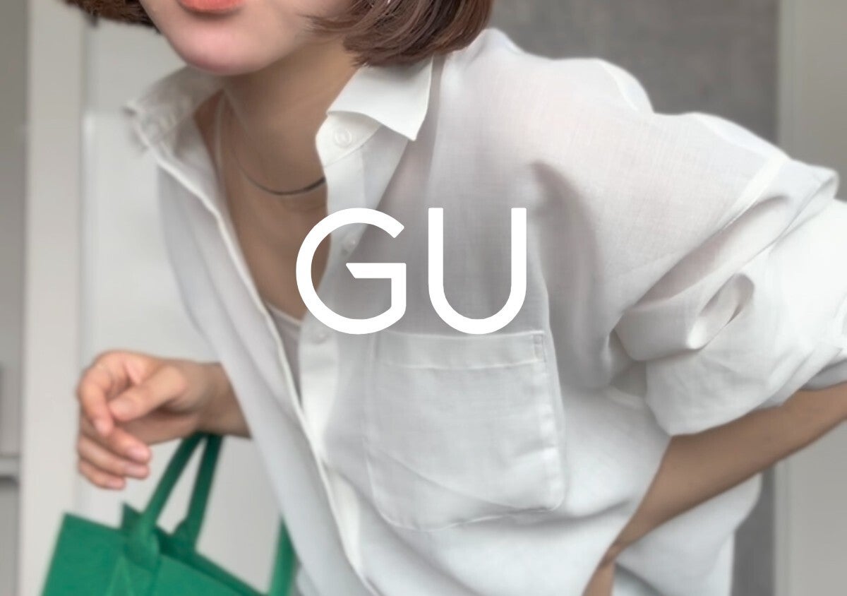 お気に入りすぎて2色買い！GUのシアーシャツは透け感がちょうどイイ大人の万能アウターでした