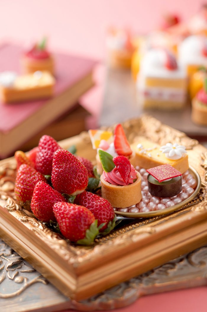 ホテルでいちご狩り／画像提供：ニュー・オータニ