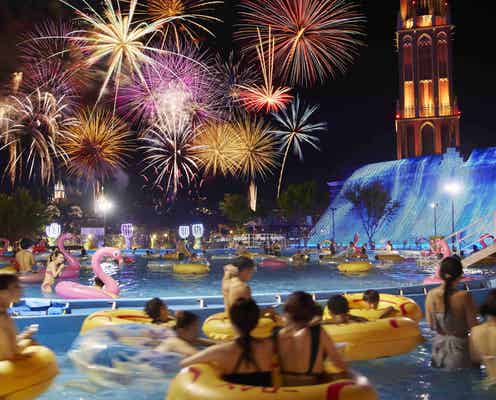ハウステンボス「サマーフェスティバル」プールに花火、ひまわり畑が満開に!夜まで楽しい夏イベント