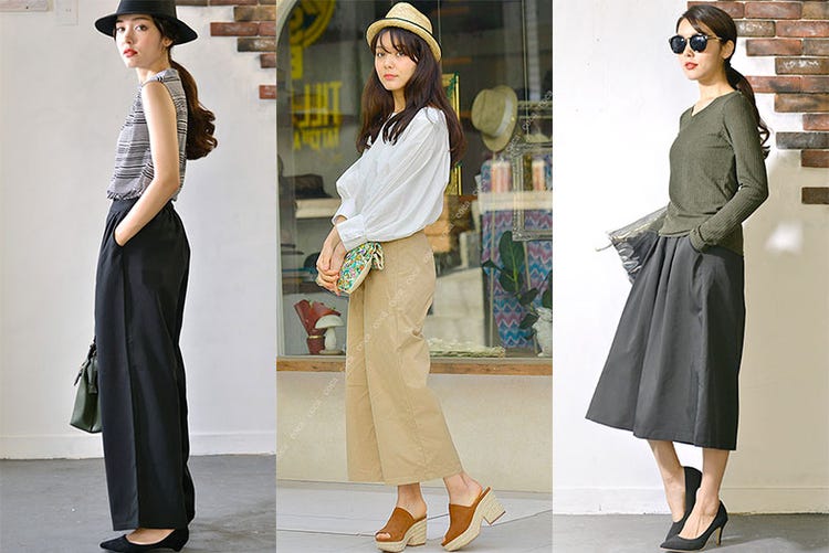 秋も注目大 ガウチョパンツの大人な着こなし方 モデルプレス 秋も注目大 ガウチョパンツの大人な着こなし方 モデルプレス