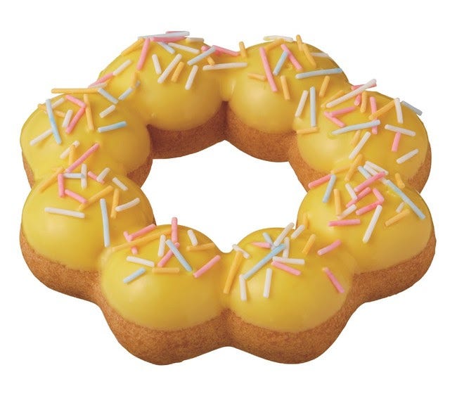 ポン・デ・リース プリンフレーバー/画像提供:ダスキン